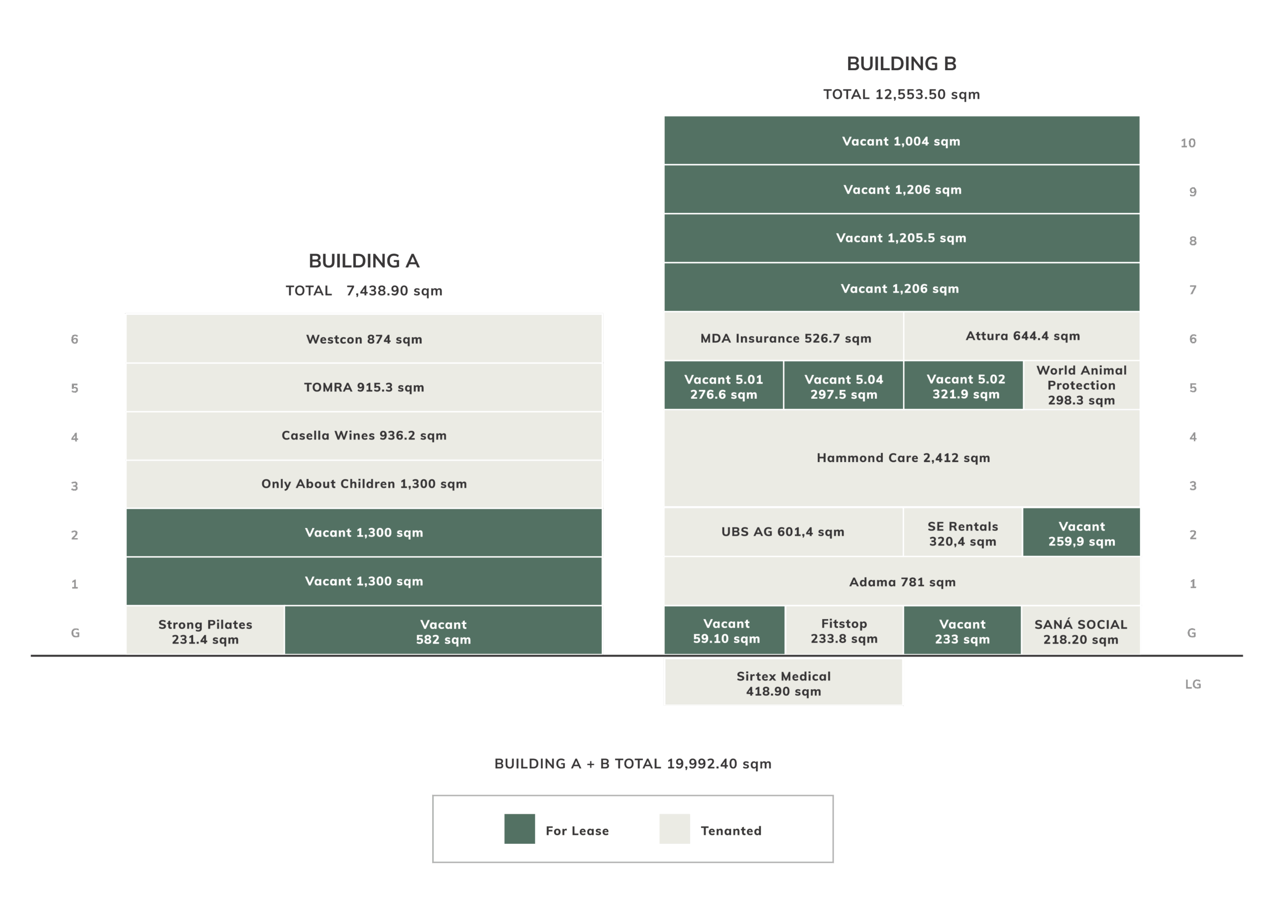 Space 207 Stack Plan